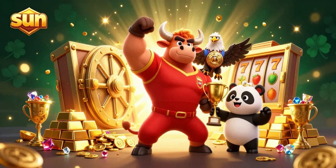 Win big with sun-themed casino games featuring vibrant 3D characters and treasures
