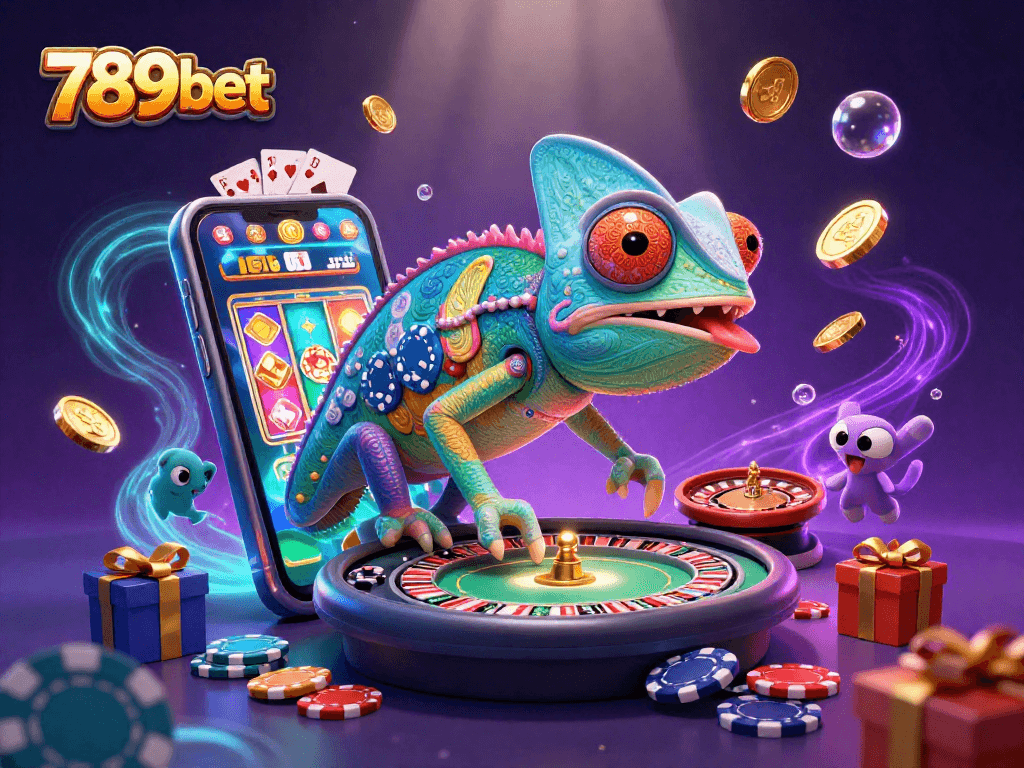 Engage with 789bet's vibrant 3D casino world featuring exciting slot games and dynamic gambling elements.
