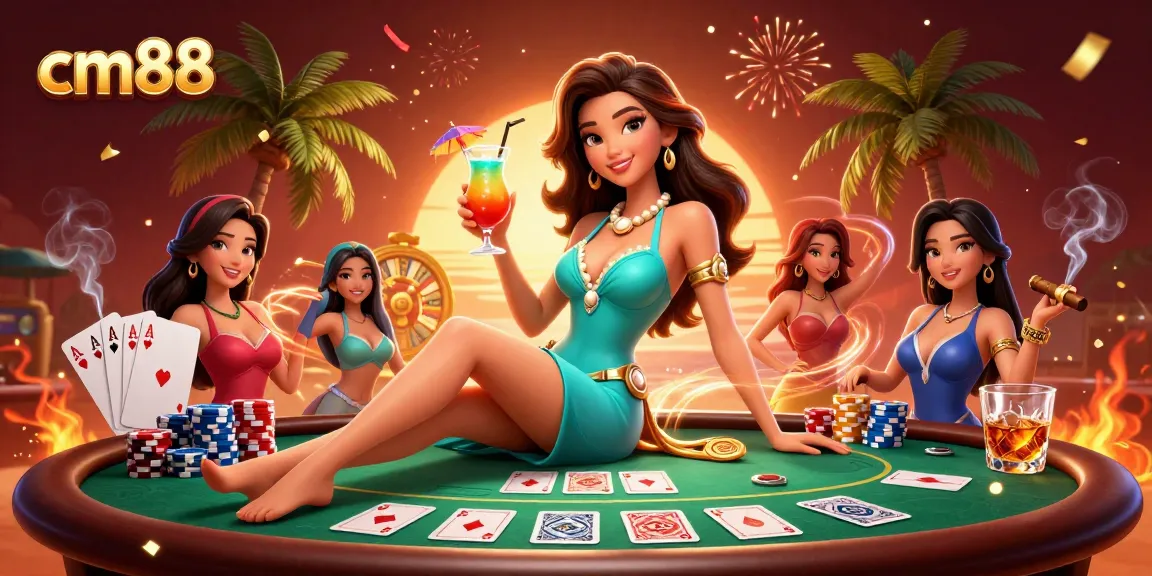Experience thrilling gameplay at cm88 with vibrant casino scenes and dynamic activities.