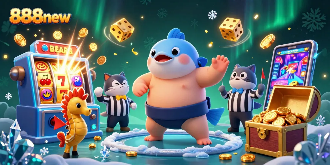 Experience thrilling slot games at 888new, featuring vibrant visuals and engaging gameplay.
