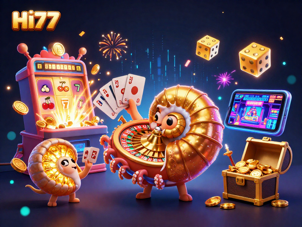 HI77 immerses players in a vibrant casino experience with thrilling game elements and dynamic visuals.