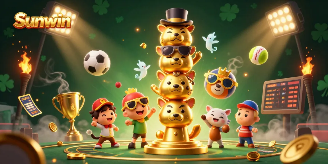 Engage in exciting gaming adventures with Sunwin's vibrant casino atmosphere and dynamic visuals.