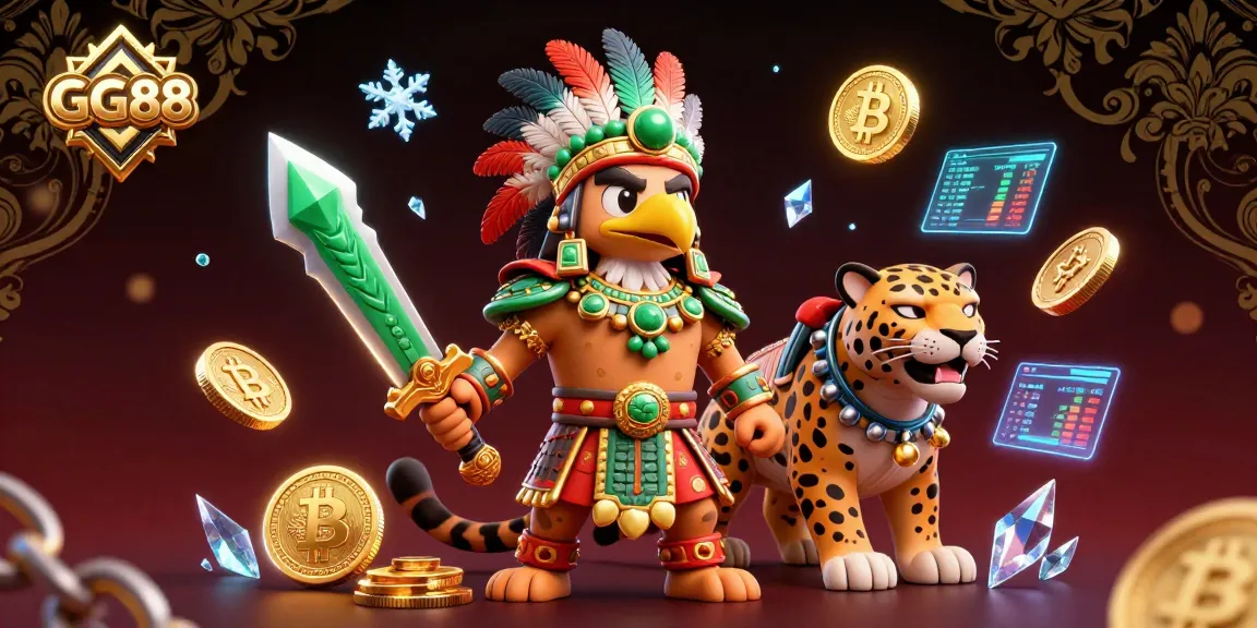 Engage with GG88's vibrant casino adventure featuring Aztec warriors and crypto games.