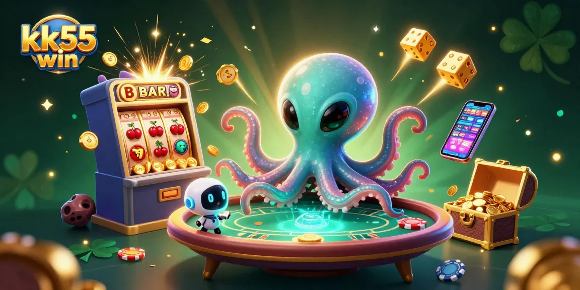 Experience the thrill of gaming with kk55 win in an enchanting alien casino adventure!
