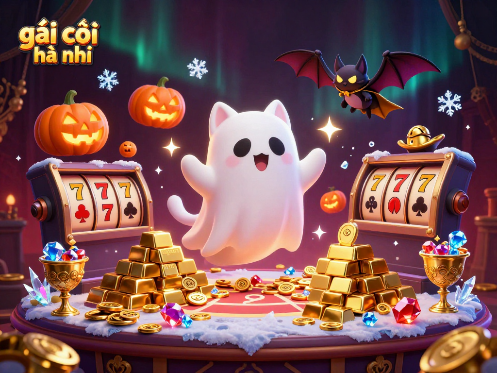 Experience thrilling gameplay with gái gọi hà nội amidst vibrant casino elements and glowing treasures.