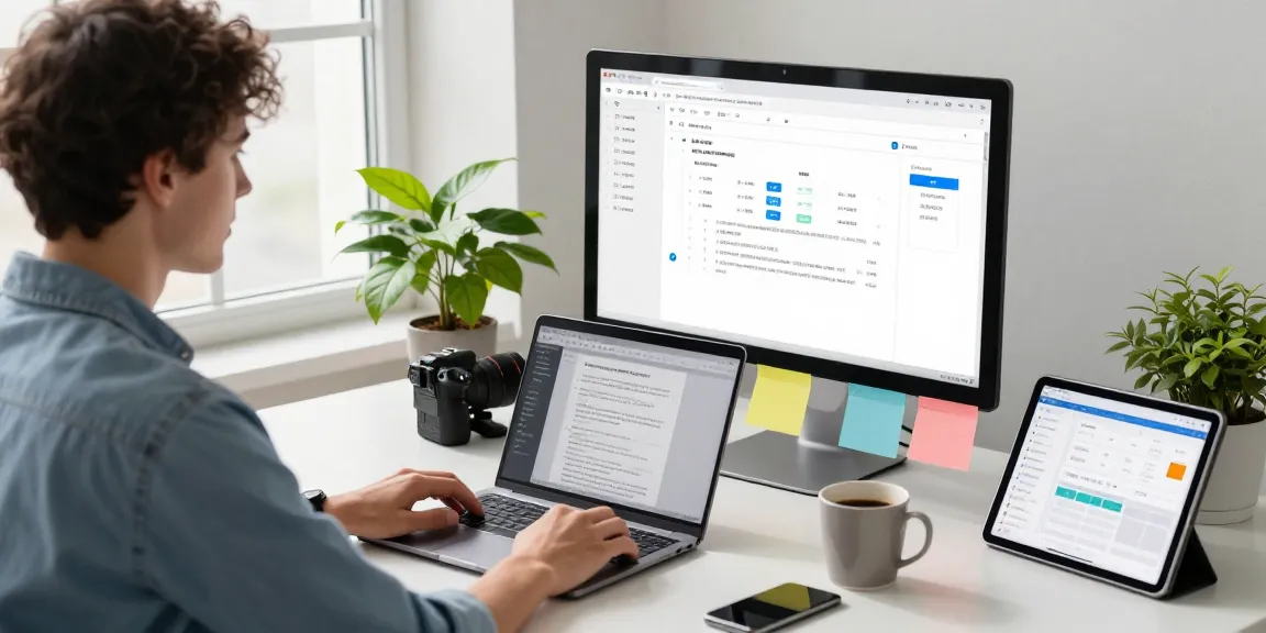 Download WPS Office on a professional workspace with laptop and productivity tools.