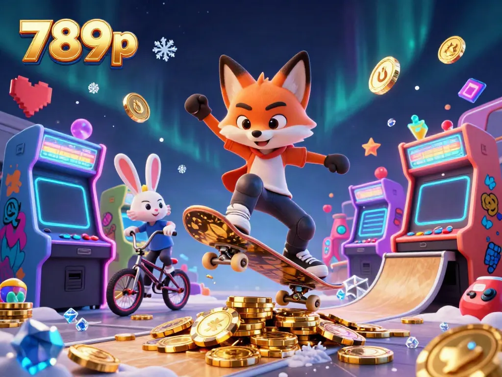 Experience thrilling gaming action with 789p in an energetic casino-themed scene.