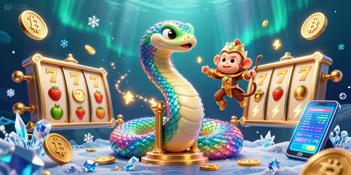 Engage in thrilling gameplay with nk88 while discovering vibrant crypto elements in an extraordinary casino scene.