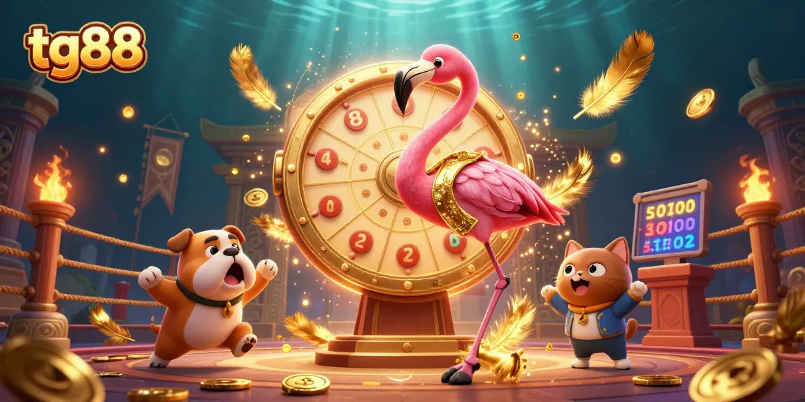 Engage with tg88's thrilling prize wheel and dynamic characters at the online casino.