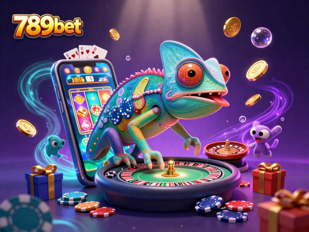 Engage with 789bet's vibrant 3D casino world featuring exciting slot games and dynamic gambling elements.