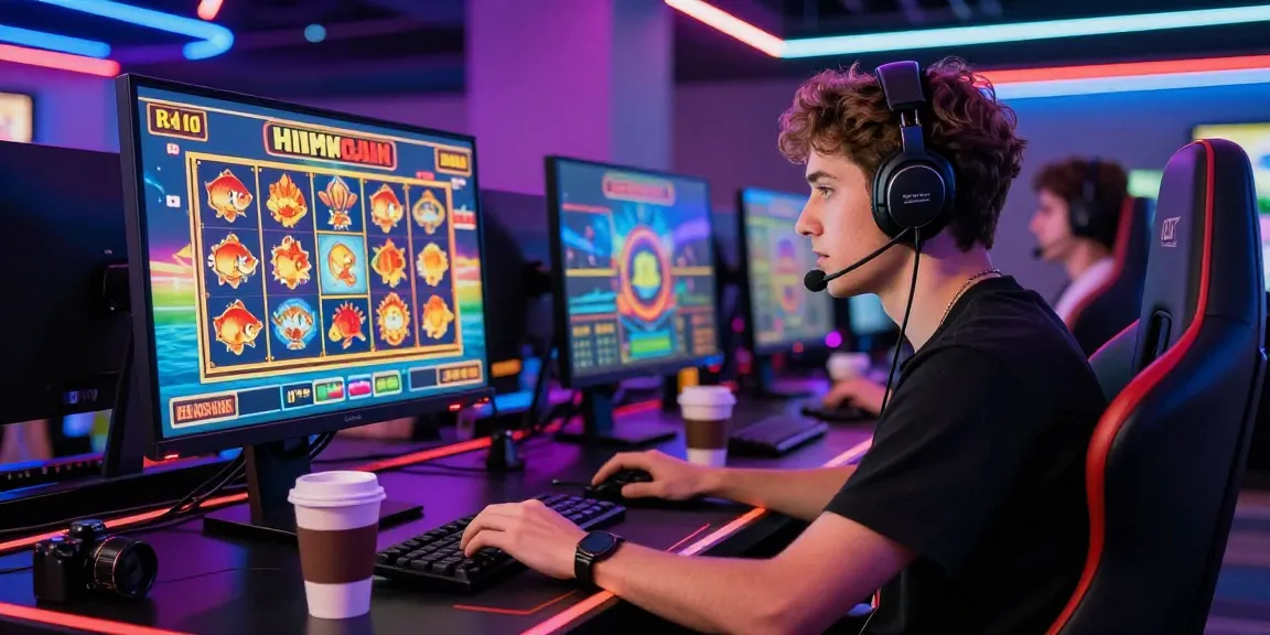 The engaging online gaming experience at https://lc88pro.com/ showcasing a player immersed in live casino action with vibrant graphics.