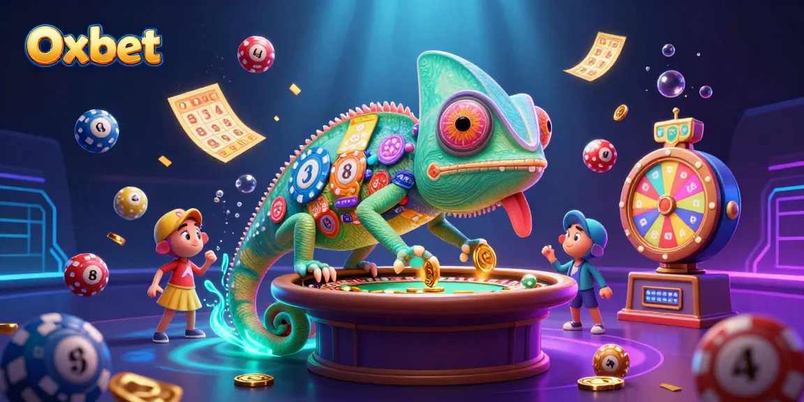 Experience thrilling wins with Oxbet's vibrant casino games featuring lively 3D illustrations.