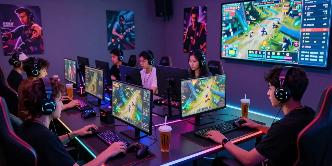 Gamer đang chiến thắng trong trò chơi B52 với không khí sôi động và công nghệ hiện đại