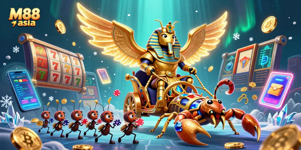 Experience thrilling action at M88 asia with stunning casino adventures amid glowing graphics.
