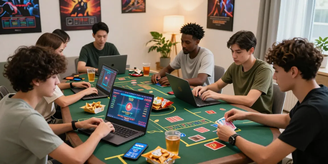 Pengalaman bermain 68 game bài secara online dengan kelompok muda yang bersemangat.