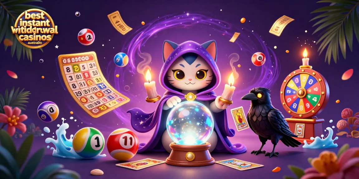 Experience the thrill at the best instant withdrawal casinos Australia with colorful lottery elements and dynamic gaming action.