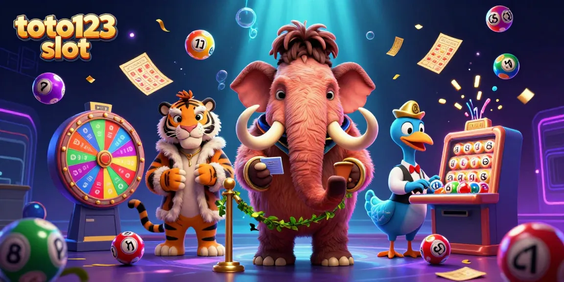 Engage with the thrilling world of toto123 slot featuring unique characters and vibrant game elements in action.
